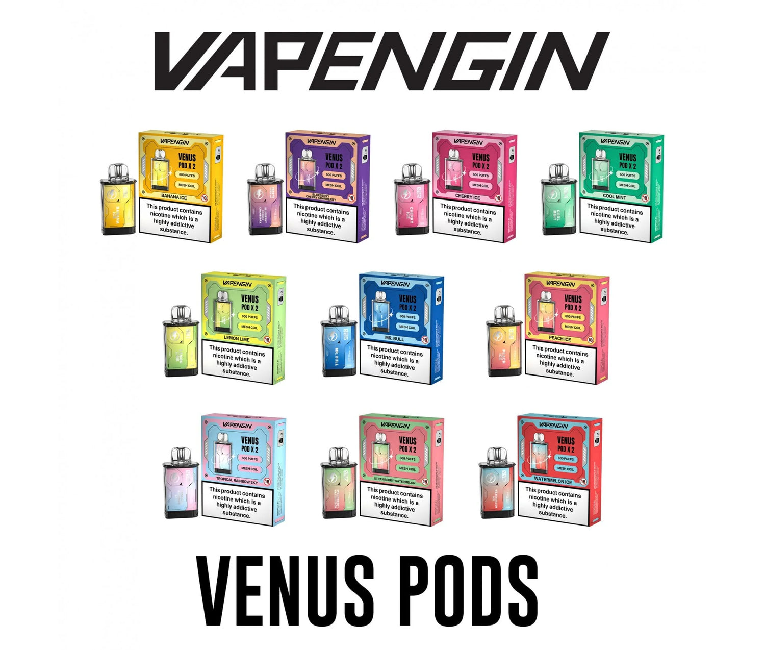 Vapengin Venus POD's