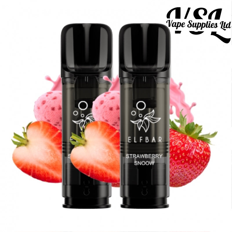 Elfa Pro Strawberry Snoow Pre-filled Pods 20mg (Pack of 2)