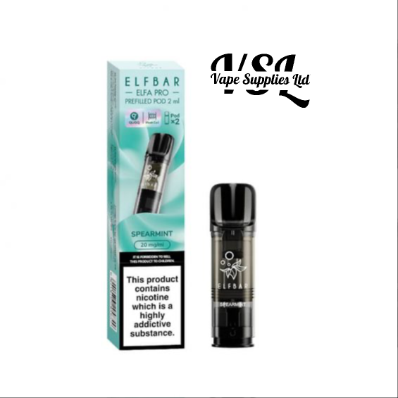 Elf Bar Elfa Pro - Spearmint - Pre-filled Pods - 20mg