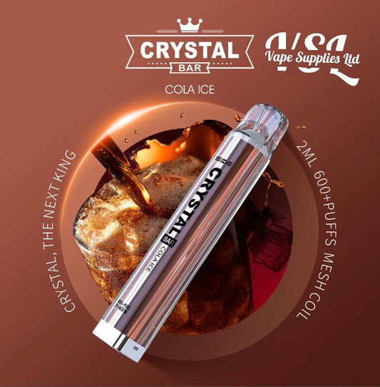 SKE Crystal Bar 600 Cola Ice Disposable Vape 20mg