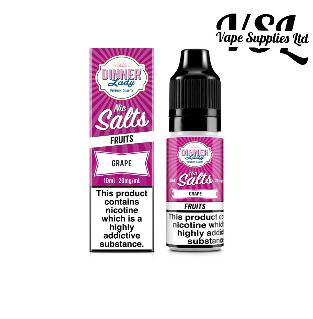 Dinner Lady - Grape Nic Salt E-Liquid