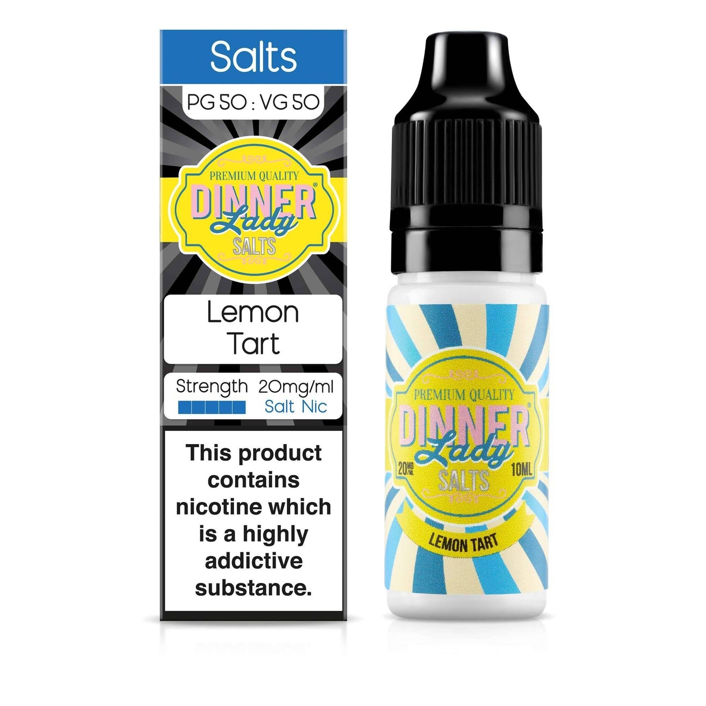 Dinner Lady - Lemon Tart Nic Salt E-Liquid