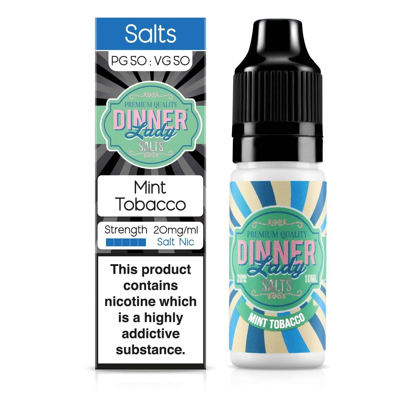 Dinner Lady - Mint Tobacco Nic Salt E-Liquid