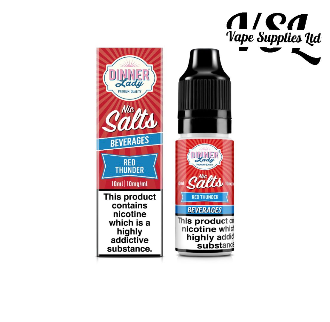 Dinner Lady - Red Thunder Nic Salt E-Liquid