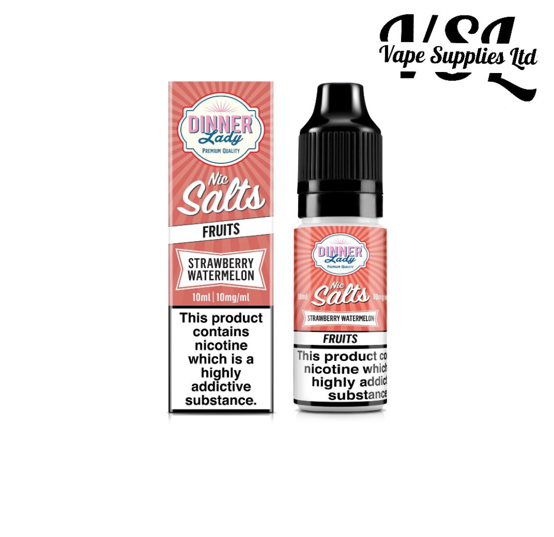 Dinner Lady - Strawberry Watermelon Nic Salt E-Liquid