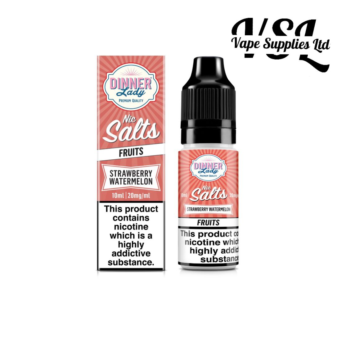 Dinner Lady - Strawberry Watermelon Nic Salt E-Liquid