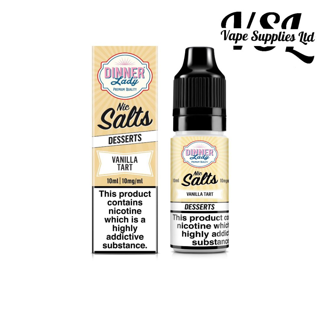 Dinner Lady - Vanilla Tart Nic Salt E-Liquid