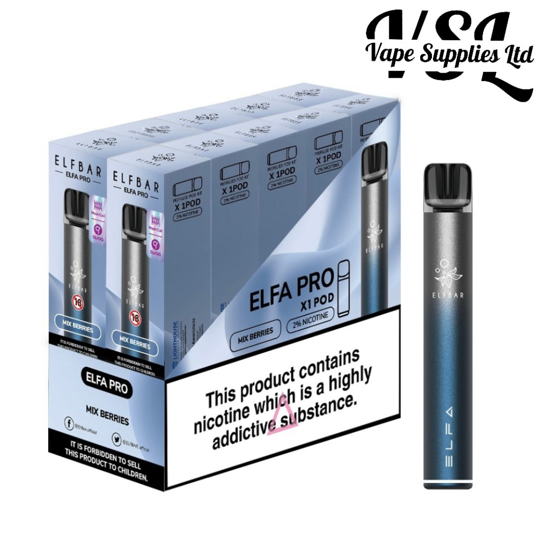 Twilight Blue - Mix Berries ELFA Pod & Pen