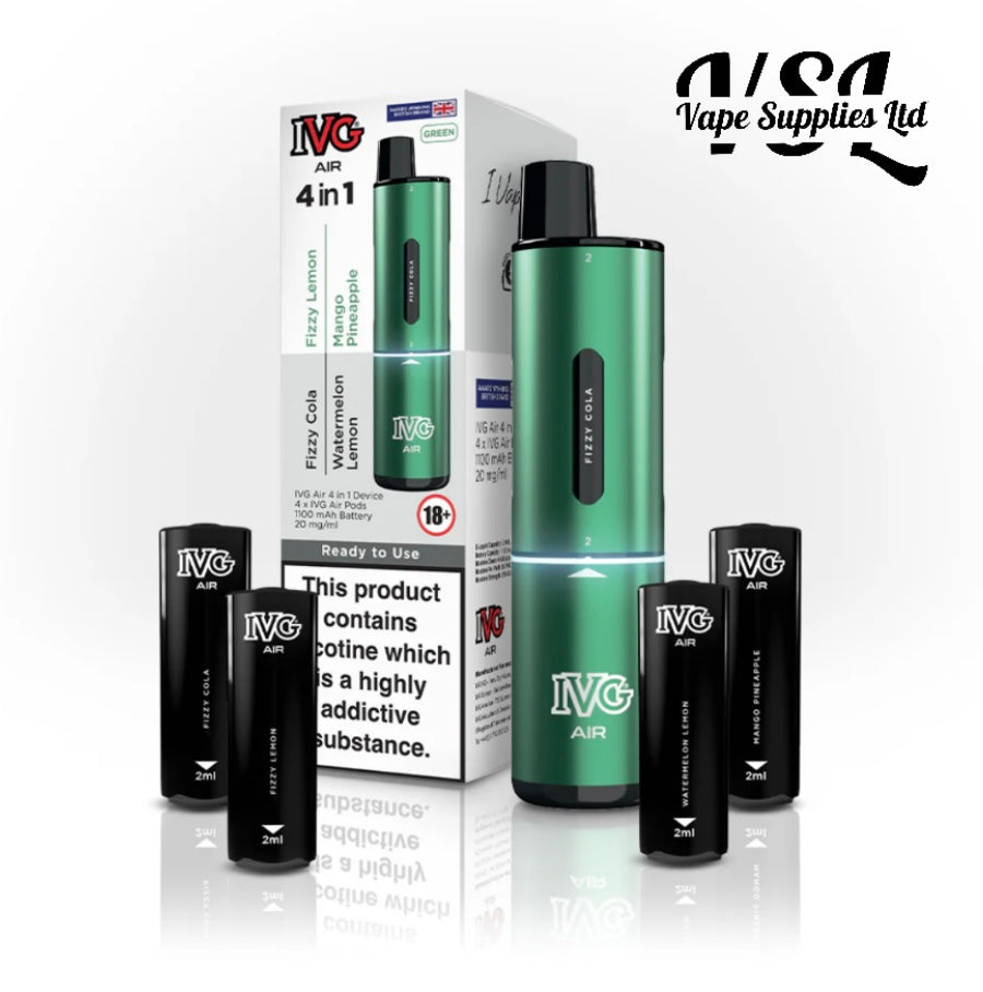 IVG AIR 4 IN 1 GREEN STARTER KIT