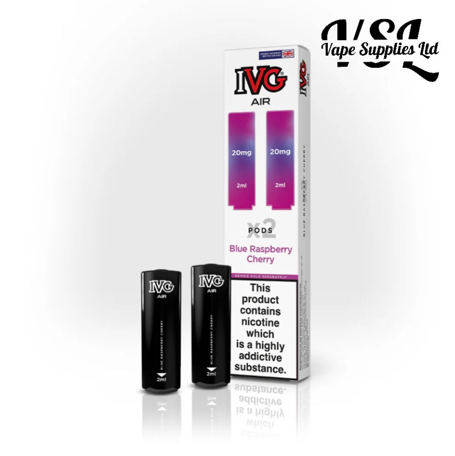 IVG Air POD's - Blue Raspberry Cherry  - 20mg