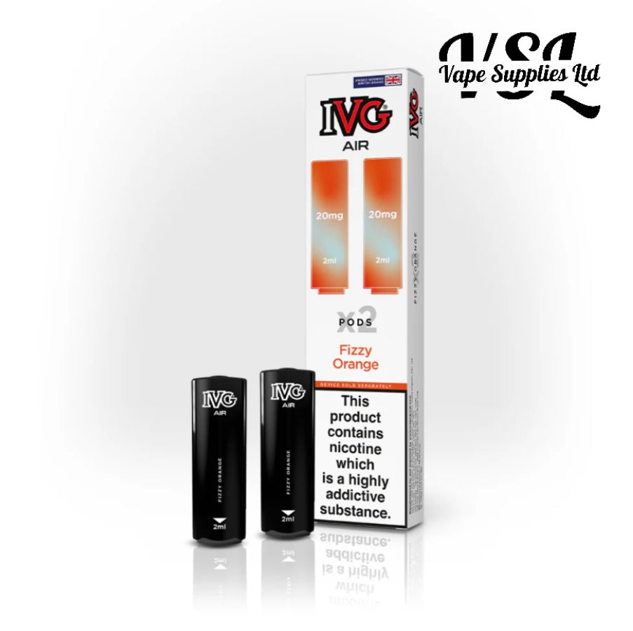 IVG Air POD's - Fizzy Orange - 20mg