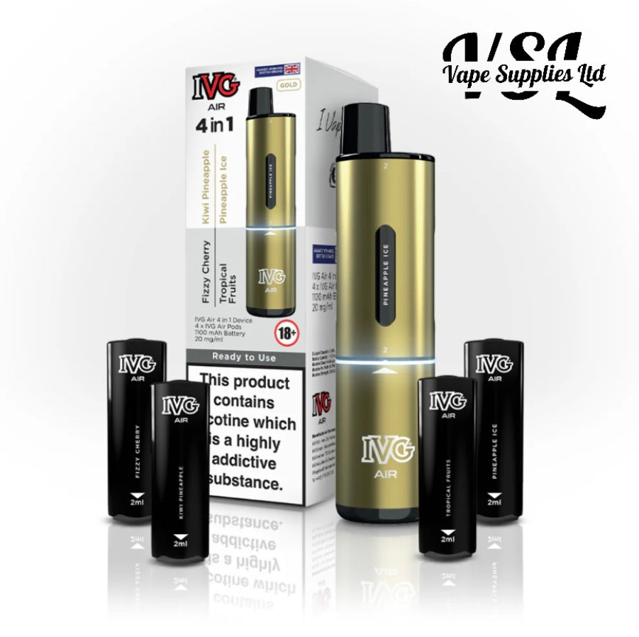 IVG AIR 4 IN 1 GOLD STARTER KIT