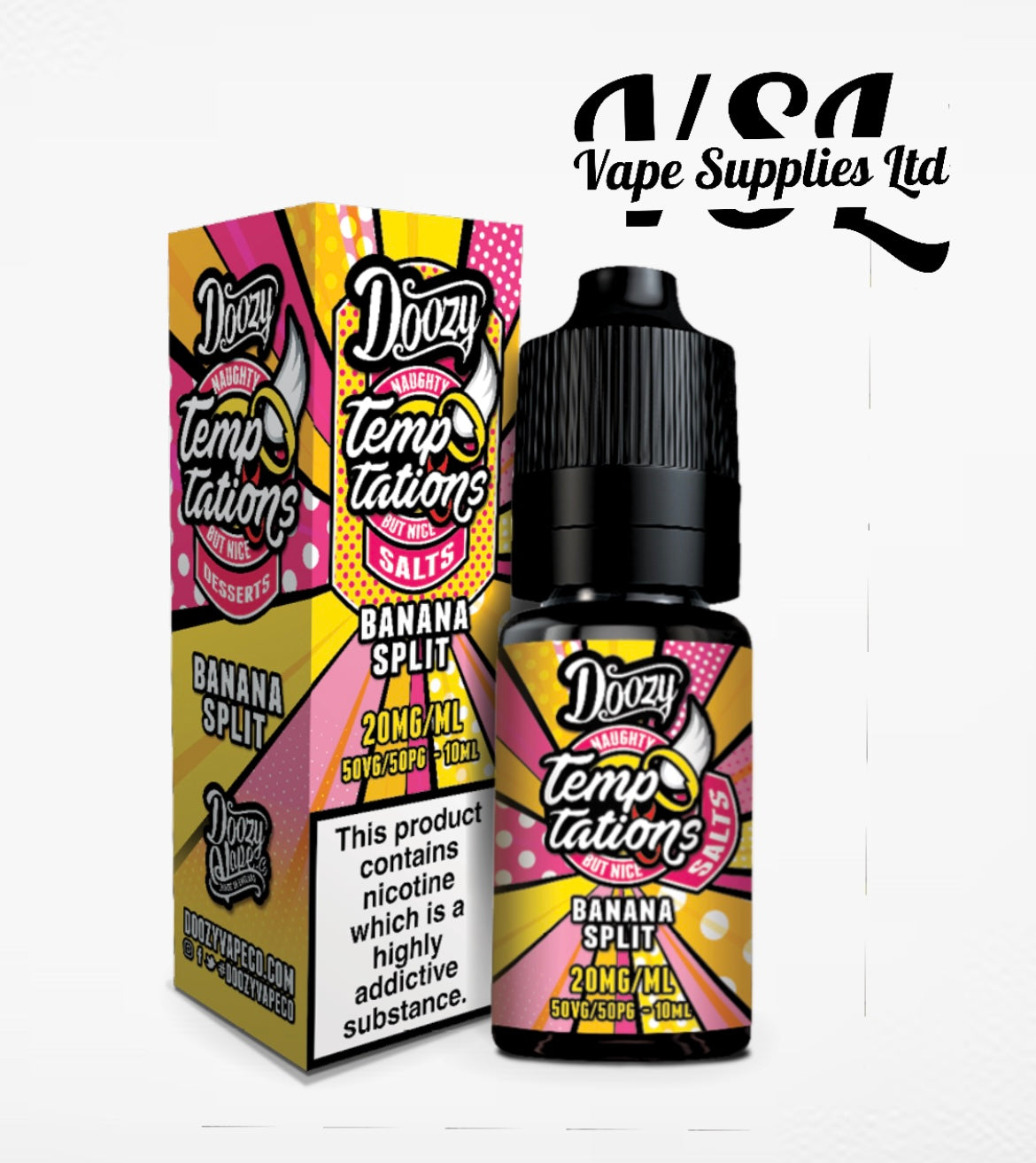 Doozy Vape Banana Split 20mg