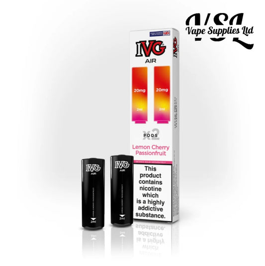 IVG Air POD's - Lemon Cherry Passionfruit - 20mg