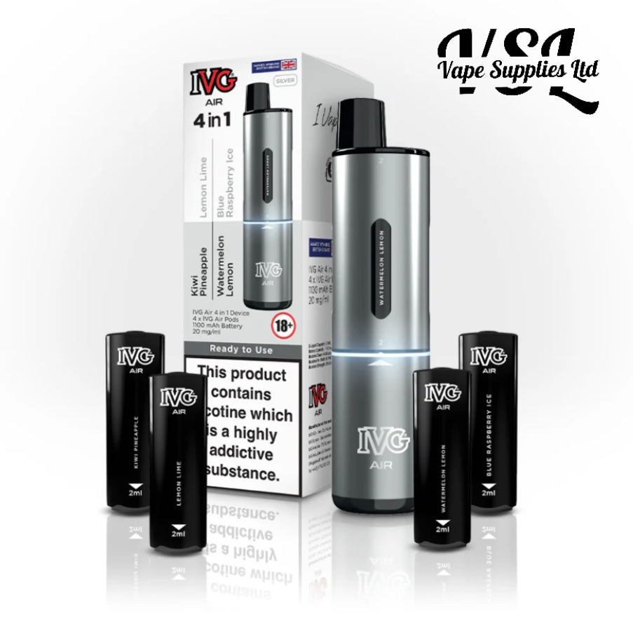 IVG AIR 4 IN 1 SILVER STARTER KIT