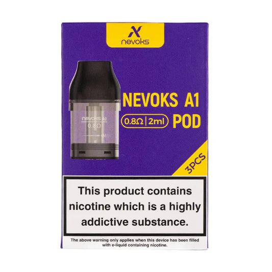 Nevoks Replacement Pods 0.8Ω - Pack of 3