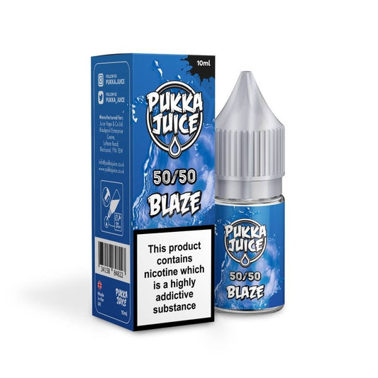 Blaze Nic Salt E-Liquid by Pukka Juice | Vape Supplies Aberdeenshire