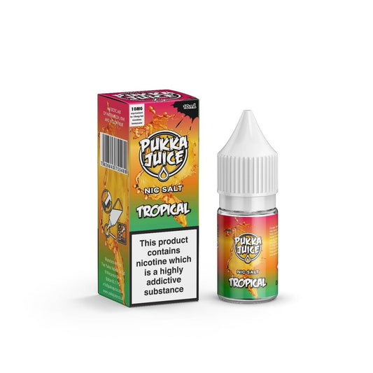 Tropical Nic Salt E-Liquid by Pukka Juice | Vape Supplies Aberdeenshire