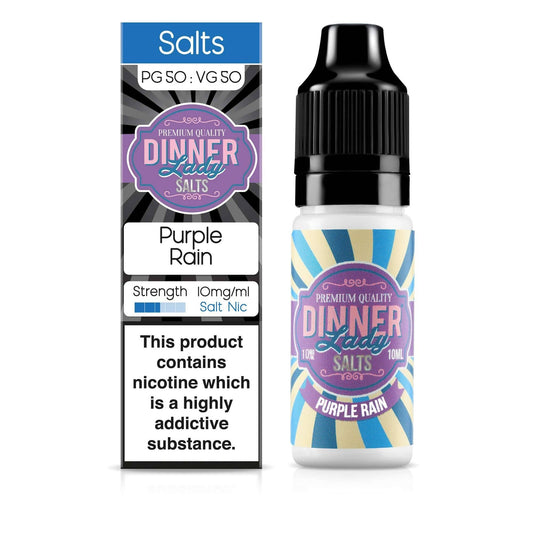 Dinner Lady - Purple Rain Nic Salt E-Liquid