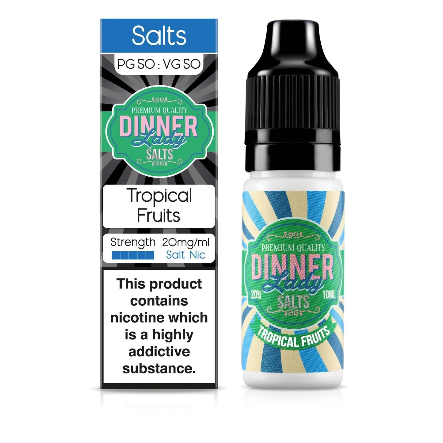 Dinner Lady - Tropical Fruits Nic Salt E-Liquid