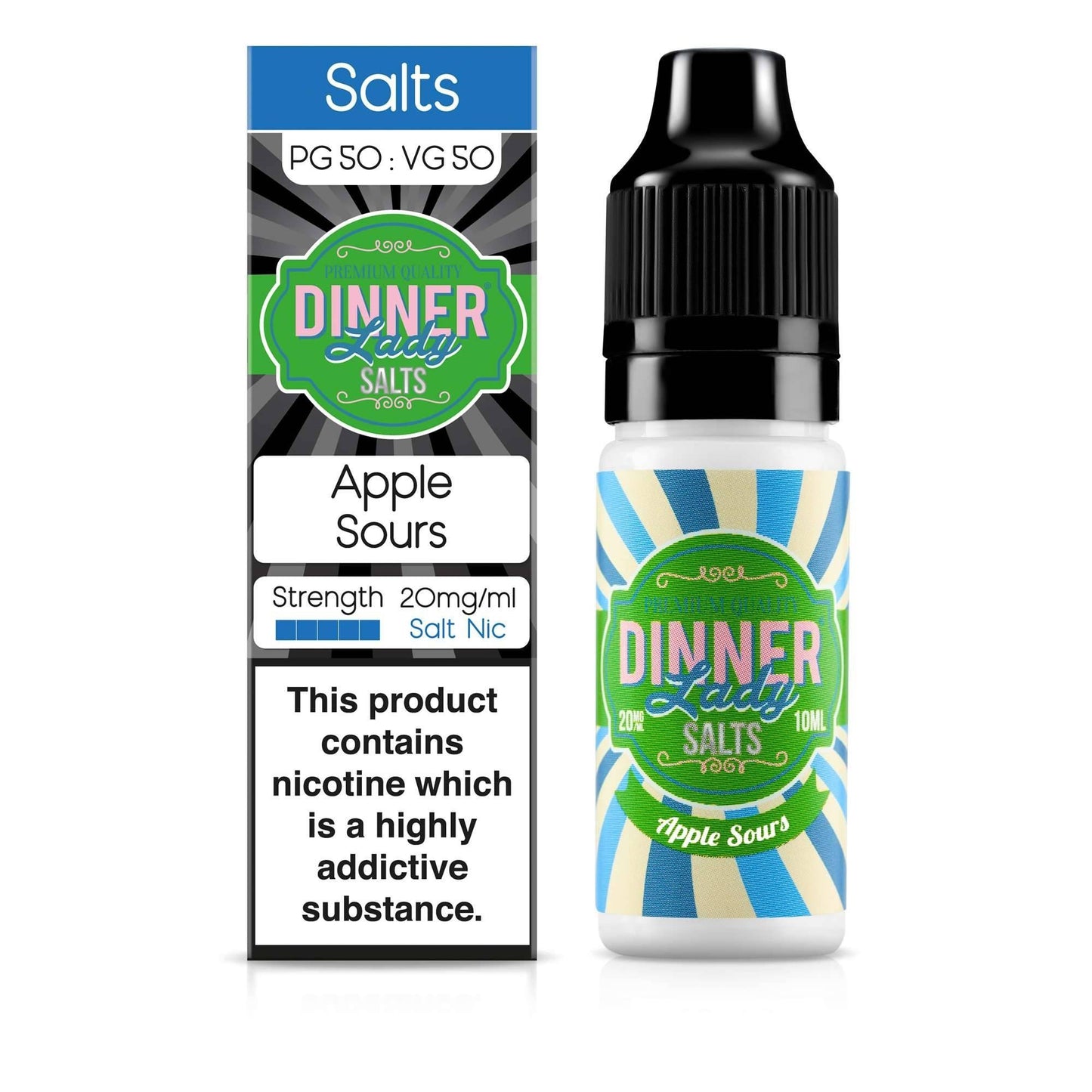 Dinner Lady - Apple Sours Nic Salt E-Liquid